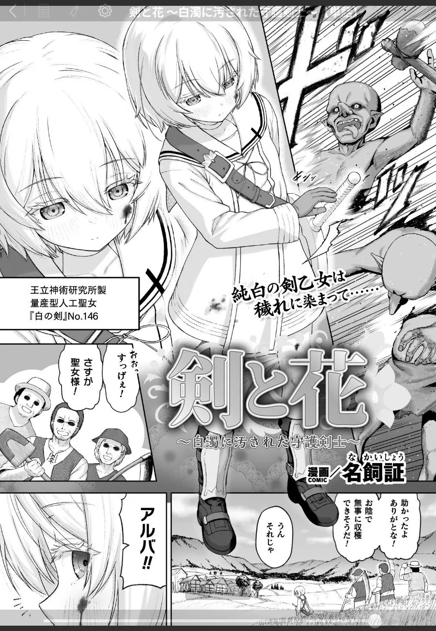魔物討伐の少女剣士が村を守るため一人で戦った結果、数の暴力に抑え込まれて汚される