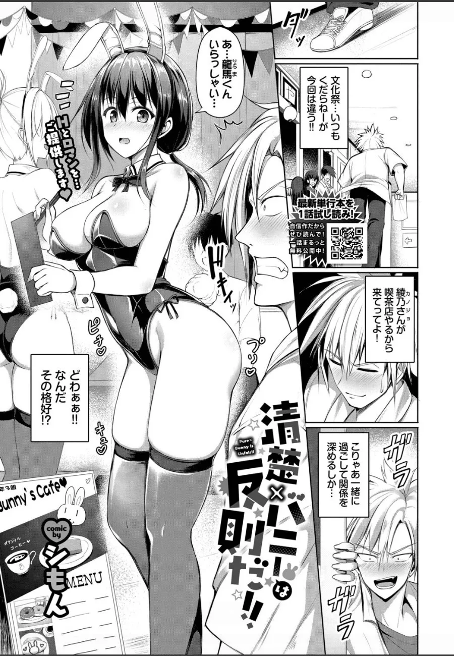 清楚な彼女が文化祭のバニーガールで俺の理性が限界に達した件