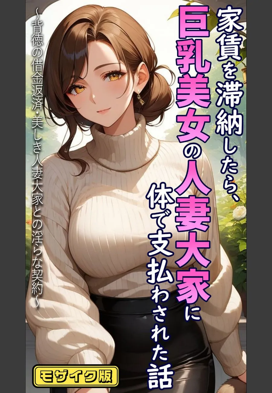 家賃滞納で巨乳人妻大家に体で返済させられる俺の背徳な日々
