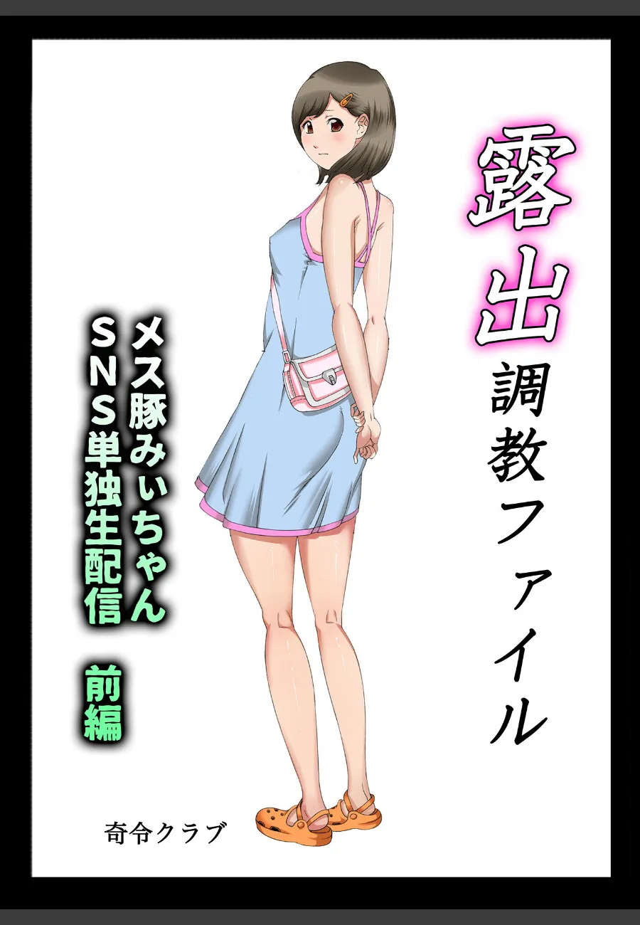 SNSで知り合ったメンヘラ少女を調教する俺の露出ゲーム〜みぃちゃん堕落編〜